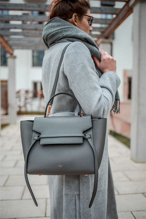 celine belt tote grey|celine belt bag.